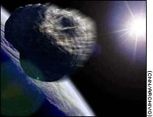 <strong>Asteroide pasa volando cerca de la Tierra</strong>